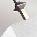 Бра с прямоугольным тканевым абажуром белого цвета Feiss варинант исполнения - 3 | Loft Concept в Ижевске