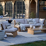 Уличное кресло из массива акации Trivett Wooden Chair варинант исполнения - 10 | Loft Concept в Ижевске