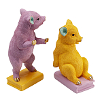 Держатель для книг Multicolored Piglet Bookends варинант исполнения - 2 | Loft Concept в Ижевске