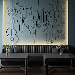 Барельеф ORCHESTRA варинант исполнения - 1 | Loft Concept в Ижевске