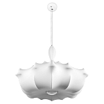 Подвесной светильник с белым фигурным абажуром и мягкими волнистыми краями Cloud Motion  варинант исполнения - 15 | Loft Concept в Ижевске