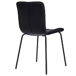 Стул черный с обивкой из велюра Black Archie Chair варинант исполнения - 3 | Loft Concept в Ижевске