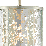 Подвесной светильник в форме цилиндра Speckled Mirror Plates варинант исполнения - 1 | Loft Concept в Ижевске