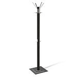 Вешалка с квадратным основанием и 4-мя металлическими крючками Industrial Metal Rust варинант исполнения - 1 | Loft Concept в Ижевске