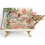 Блюдо фарфоровое Поле цветов Terra варинант исполнения - 3 | Loft Concept в Ижевске