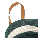 Корзина для хранения с ручками Interlacement Green  варинант исполнения - 2 | Loft Concept в Ижевске