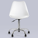 Офисный стул на металлическом основании EGGERY White варинант исполнения - 4 | Loft Concept в Ижевске