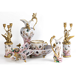 Белое фарфоровое блюдо с изображением бабочек Eden Garden варинант исполнения - 5 | Loft Concept в Ижевске