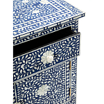 Комод инкрустация костью ORIENTAL Indian синий орнамент варинант исполнения - 6 | Loft Concept в Ижевске