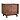Прикроватный деревянный столик с ящиками Moon Walnut Furniture
