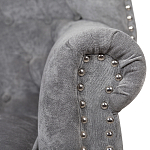 Кресло Charlie Armchair grey velour варинант исполнения - 5 | Loft Concept в Ижевске