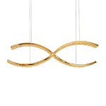 Люстра волнистой формы с фактурным хрустальным плафоном Light Delight варинант исполнения - 7 | Loft Concept в Ижевске