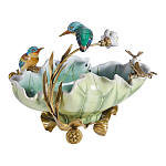 Чаша в виде листка лотоса с птицами Eden Garden варинант исполнения - 2 | Loft Concept в Ижевске