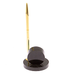 Часы настольные с ручкой из натурального камня Stone Clock варинант исполнения - 3 | Loft Concept в Ижевске