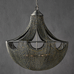 Люстра в форме колокола с декором из тонких железных нитей Jagged Pattern варинант исполнения - 5 | Loft Concept в Ижевске