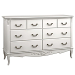 Комод белый из массива бука в стиле прованс White Provence варинант исполнения - 1 | Loft Concept в Ижевске