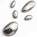 Абстрактная скульптура на стену в виде капли воды Water Outline варинант исполнения - 8 | Loft Concept в Ижевске