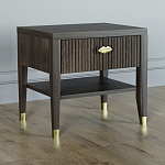 Прикроватная тумбочка с ящиком Elsa Dreams Walnut варинант исполнения - 1 | Loft Concept в Ижевске