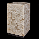 Торшер прямоугольный из натурального камня Calcite Geometry варинант исполнения - 9 | Loft Concept в Ижевске