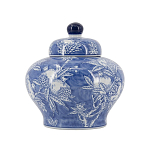 Ваза с крышкой в китайском стиле Гранатовое дерево Blooming Pomegranate варинант исполнения - 9 | Loft Concept в Ижевске