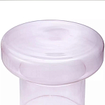 Кофейный столик стеклянный Elegant Lilac Glass Model варинант исполнения - 4 | Loft Concept в Ижевске