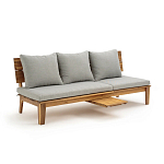 Садовый диван-трансофрмер Kate серый варинант исполнения - 1 | Loft Concept в Ижевске