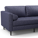 Мебельная ткань Шенилл синий цвет 138 см T4-33 варинант исполнения - 5 | Loft Concept в Ижевске