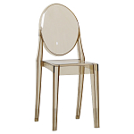 Прозрачный стул с янтарным оттенком LOUIS GHOST CHAIR варинант исполнения - 1 | Loft Concept в Ижевске