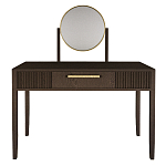 Туалетный Стол с зеркалом Primo Темный орех варинант исполнения - 9 | Loft Concept в Ижевске