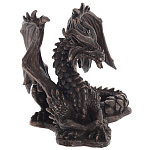Декоративная статуэтка Дракон Dragon Dark Bronze Statuette варинант исполнения - 3 | Loft Concept в Ижевске