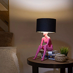 Настольная лампа TERRAMI с абажуром варинант исполнения - 11 | Loft Concept в Ижевске