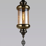 Подвесной светильник с янтарным стеклянным плафоном Amber Queen варинант исполнения - 3 | Loft Concept в Ижевске