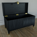 Большой дизайнерский Сундук Elsa Dreams Black варинант исполнения - 2 | Loft Concept в Ижевске