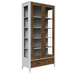 Витрина из массива бука двухдверная Tasteful Furniture варинант исполнения - 1 | Loft Concept в Ижевске