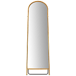 Напольное зеркало Arch Brass Mirror варинант исполнения - 1 | Loft Concept в Ижевске