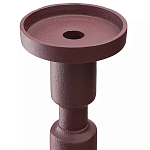 Подсвечник фигурный сливовый Bright Accent 35 см варинант исполнения - 2 | Loft Concept в Ижевске