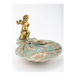 Блюдо с бронзовым ангелом Porcelain Angels of Paradise варинант исполнения - 2 | Loft Concept в Ижевске