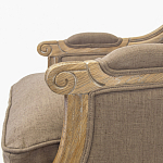 Кресло William Classical Armchair brown flax варинант исполнения - 4 | Loft Concept в Ижевске