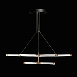 Люстра с геометрической конструкцией из вытянутых цилиндрических плафонов Hex Scaffold  варинант исполнения - 4 | Loft Concept в Ижевске