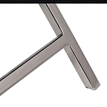 Стол сервировочный кожаный с декором в виде золотистой фигуркой лося Embodiment of Style варинант исполнения - 4 | Loft Concept в Ижевске