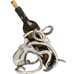 Держатель для бутылки Chrome Octopus