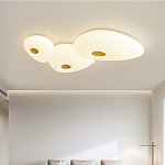 Потолочный светильник с тремя овальными матовыми плафонами TRIDalmen варинант исполнения - 1 | Loft Concept в Ижевске