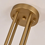 Люстра CANELLE Round Chandelier 8 Modern Brass варинант исполнения - 3 | Loft Concept в Ижевске