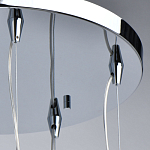 Люстра каскадная с 5-ю разноцветными стеклянными плафонами Kaleido варинант исполнения - 12 | Loft Concept в Ижевске