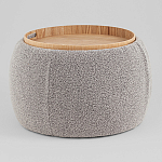 Пуф-трансформер Люкке с крышкой серый варинант исполнения - 3 | Loft Concept в Ижевске