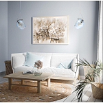 Подвесной светильник со стеклянном плафоном в форме бокала Kaleido варинант исполнения - 22 | Loft Concept в Ижевске