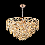 Люстра каскадная с подвесками в форме колец Galaxy of Light варинант исполнения - 6 | Loft Concept в Ижевске