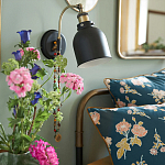 Бра с черным плафоном из металла Roomsy варинант исполнения - 5 | Loft Concept в Ижевске