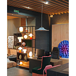 Подвесной вязаный зеленый светильник «Токио»  варинант исполнения - 2 | Loft Concept в Ижевске