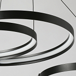 Люстра подвесная светодиодная в виде волнообразной ленты Ribbon Vortex варинант исполнения - 7 | Loft Concept в Ижевске